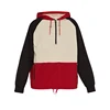 Wholesale quality control OEM service low price men's half-zip hooded sweatshirt