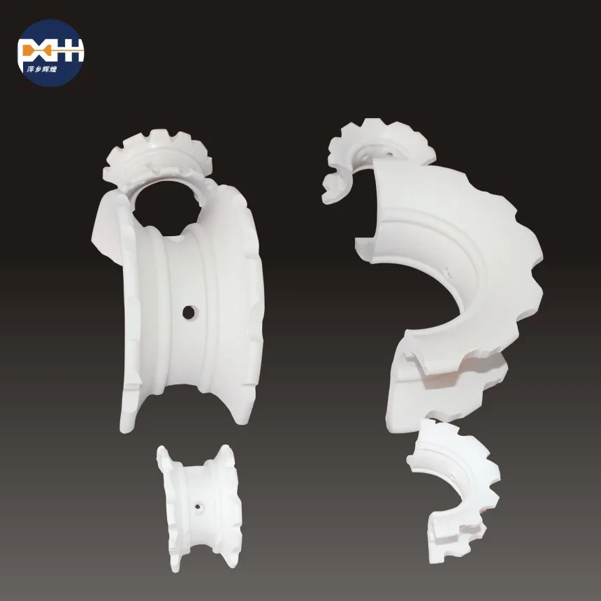 
Best Selling Products Random Packing Ceramic Super Intalox Saddles Rings 