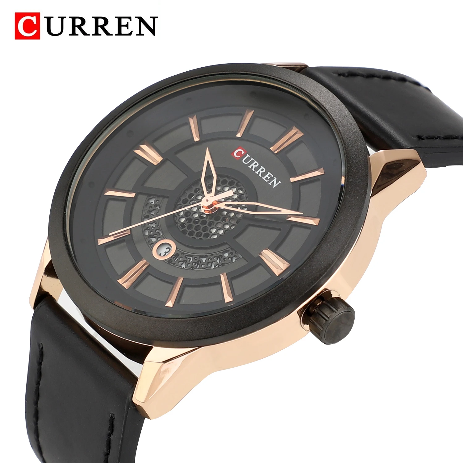 

CURREN 8330 relojes mens watches hombre watches curren leather quartz men watch