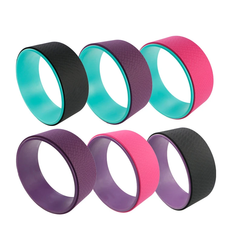 

Bilin Colorful Wholesale For Gym Fitness Equipment yoga prop wheel, Customized