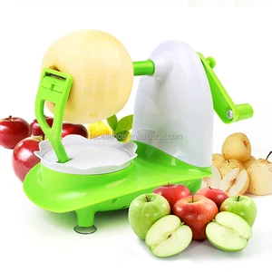 Image of 2019 Innovative Product Hand Held Apple Skin Peeler Machine Replaceable Stainless Steel Blades Apple Peeler for Home Use