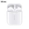 v8 true wireless earbuds popup-win function wireless earphone for IOS and android i10 tws
