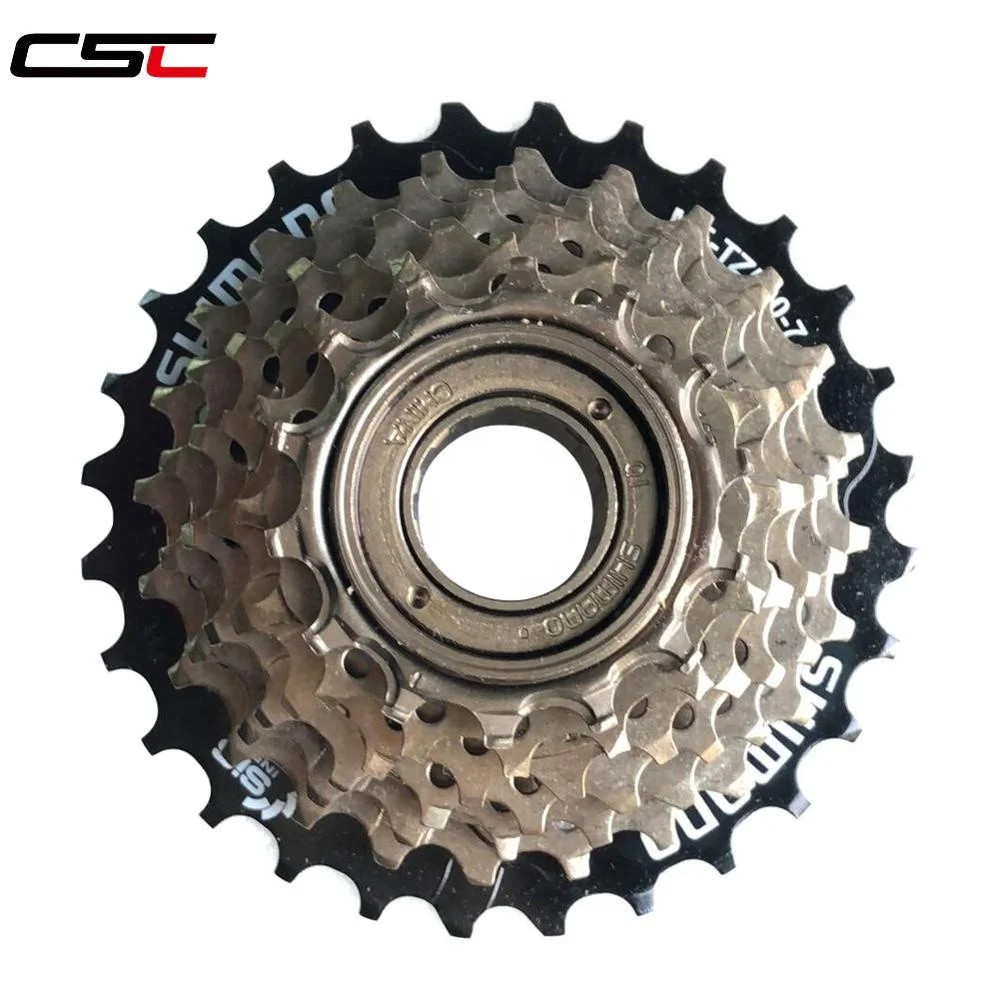 

shiman0 Bicycles Ebike Freewheel, MF-TZ500/TZ21 7 Speed Thread on Cassette 14-28T for MTB Road Cycling Bike or electric bicycle