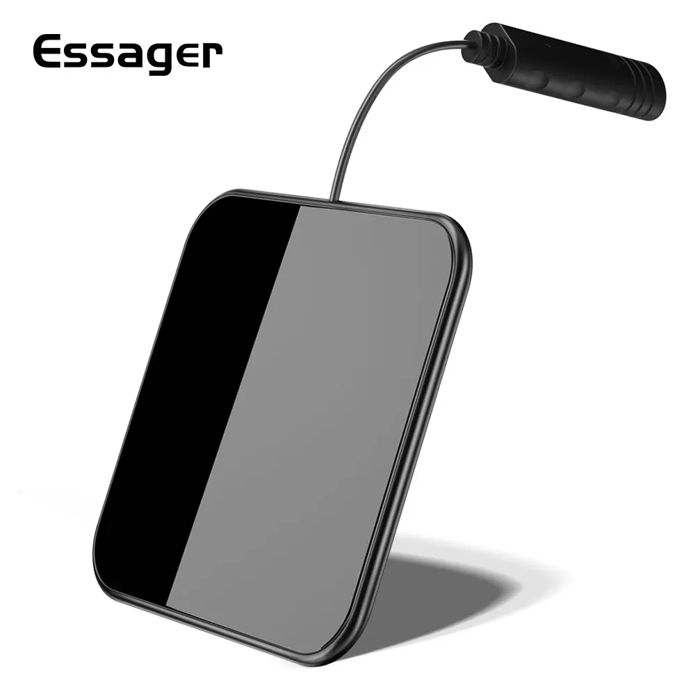 

2019 Best Selling Portable 10W Qi Wireless Phone Charger for Samsung iphone Fast Wireless Charger