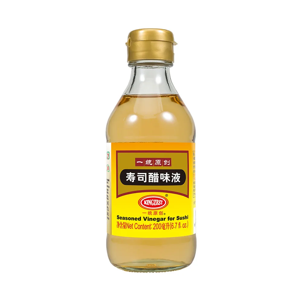 
Hot Sale 200ML Japanese Halal Sushi Vinegar / Rice Vinegar for Seafood Dressing 