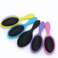 

Hair Comb Brush Salon New Detangling Kids Gentle Women men Combs Tangle Wet & Dry Bristles handle Tangle Detangling Comb