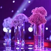 Ready To Ship Wedding flower and pillars with LED light wedding decoration walk lead road