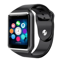 

Hot sale A1 smart watch with camera touch screen smartwatch for android