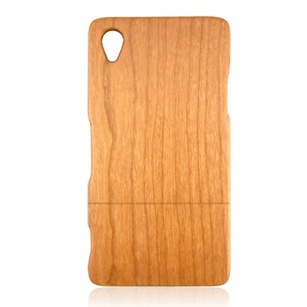 

Wholesale wooden phone case for Sony Z1 cherry case