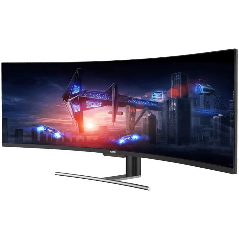 
Hot Selling 49 Inch LCD LED 4K 144HZ Curved Screen Computer Gaming Monitor 