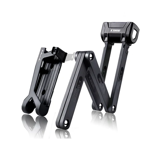 ETOOK 12T Anti-shear Folding Lock Bike E-bike Lock Electric Bike Lock with Screws and Cable