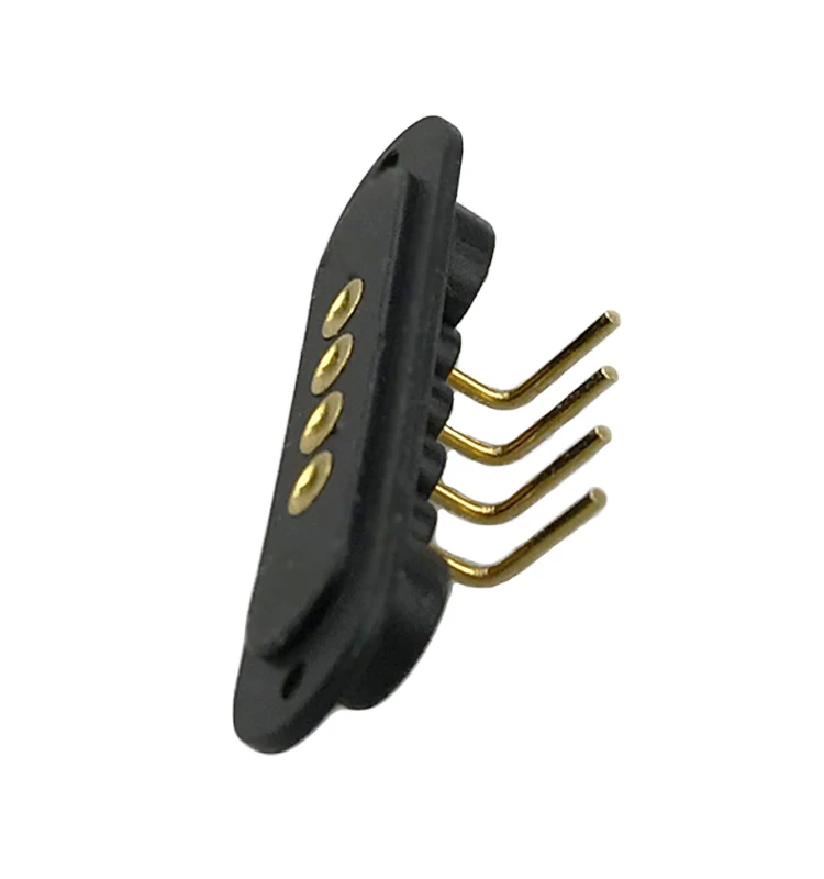 
PCB 4Pin Connector Male Female Connector Smartwatch,4 Pin Magnetic Connector 4 Pin Pogo Pin To Usb Cable 