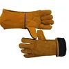 Hot Mill Cowhide Split Leather Welding Gloves For Work