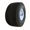 6 8 10 inch single grinding PU Foam Filled Rubber trolley Cart Wheel caster