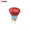 16mm Sealed SPST Elevator Mushroom Top Emergency Push Button Box