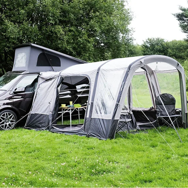 

Hot Sales Rv Sun Retractable Camping Campers Caravan Car Awning Tent, Customized