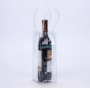 plastic wine ice bags