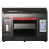 Full-automatic uv led flatbed printer a3 size 6 color 2019