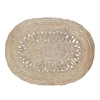 Biodegradable Rattan Cheap Oval Woven Straw Placemat/ Table Mat