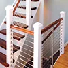 Steel building kits roof deck railing indoor stair cable railings
