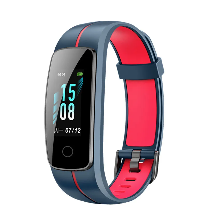 Fashion colorful musical control waterproof fitness smart band cool wristband