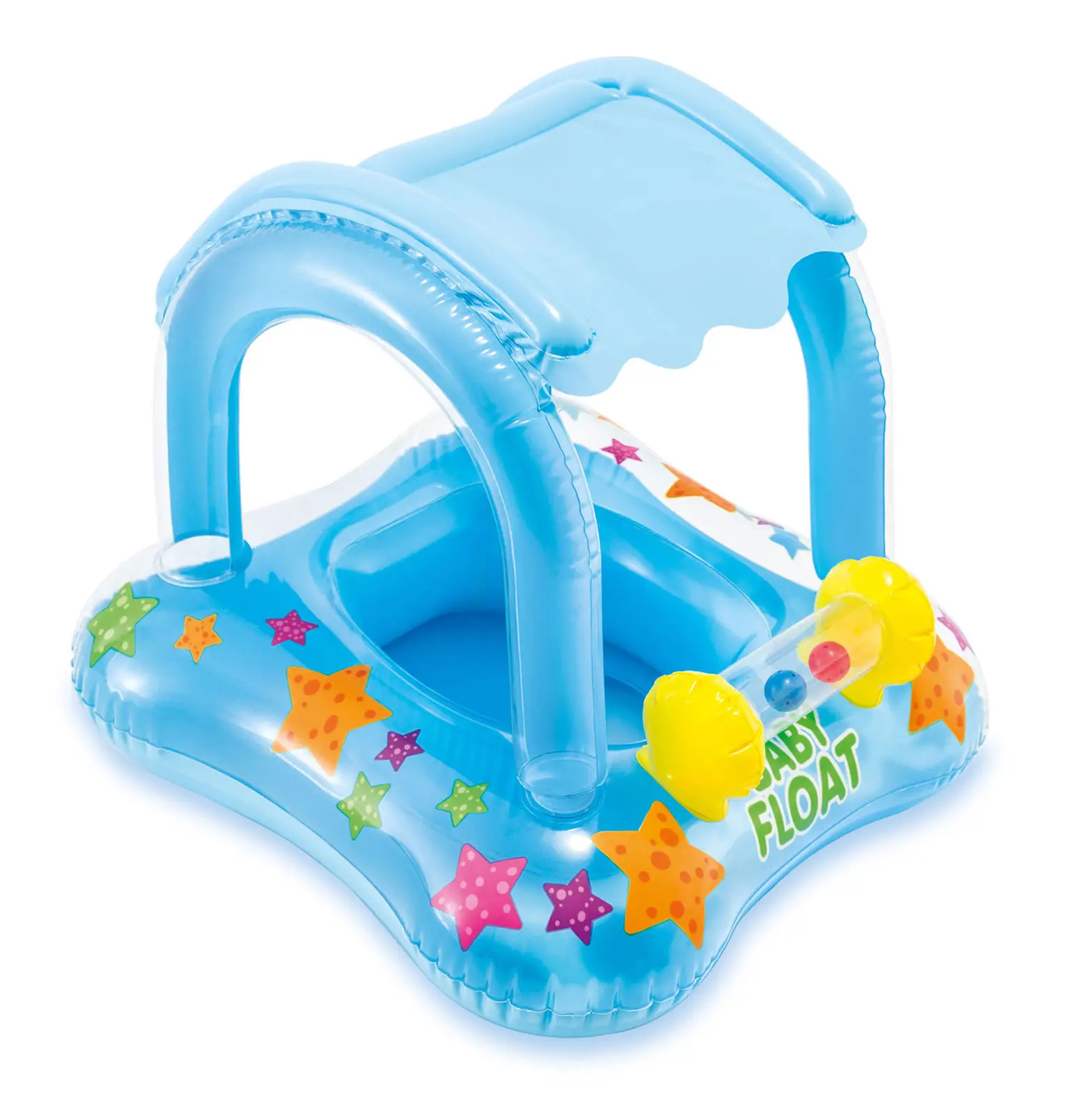 

Intex Kiddie Baby Float Kleinkinder Schwimmen Pool Floss Aufblasbarer Sitz Sonnenschutz 56581