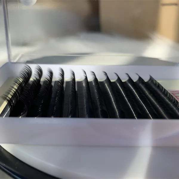 

0.07mm C Curl Classic Individual Eyelash Extensions flat lashes 8-15mm mixed length tray, Black or according to client's special request