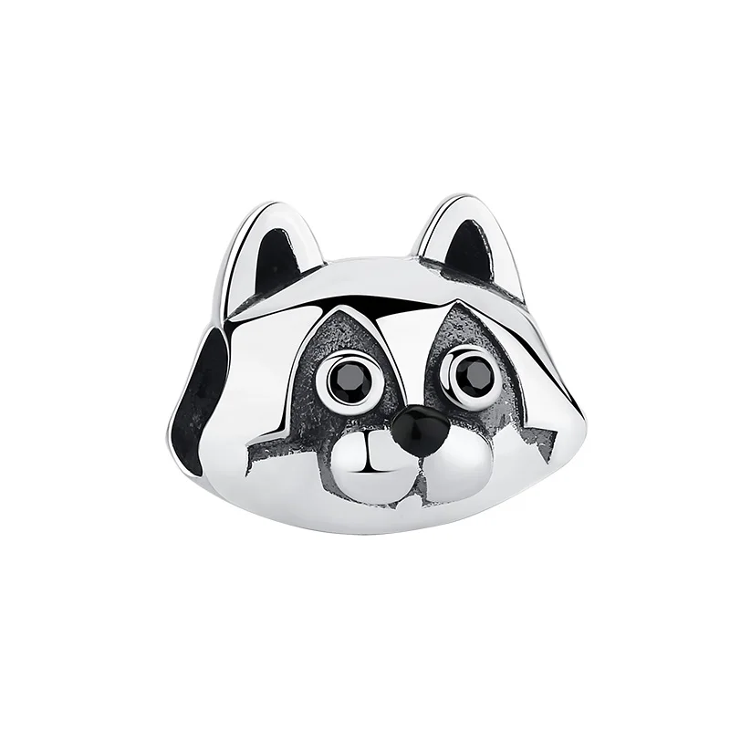 

Lovely 925 Sterling Silver CZ Charms With Pet Charm Beads Fit Bangles DIY Jewelry Making