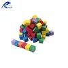 Wholesale Kid Educational toys 1 inch 102PCS 6colors EVA Color cubes learning toy teaching aids