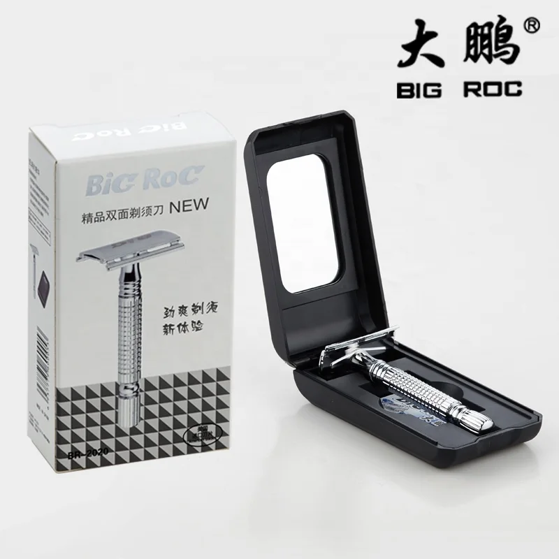 
zinc alloy double edge razor shaving safety razor 