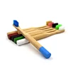 Non Disposable Sustainable Development 100% Natural Organic Plants Firm Bristle kid Toothbrush Bamboo