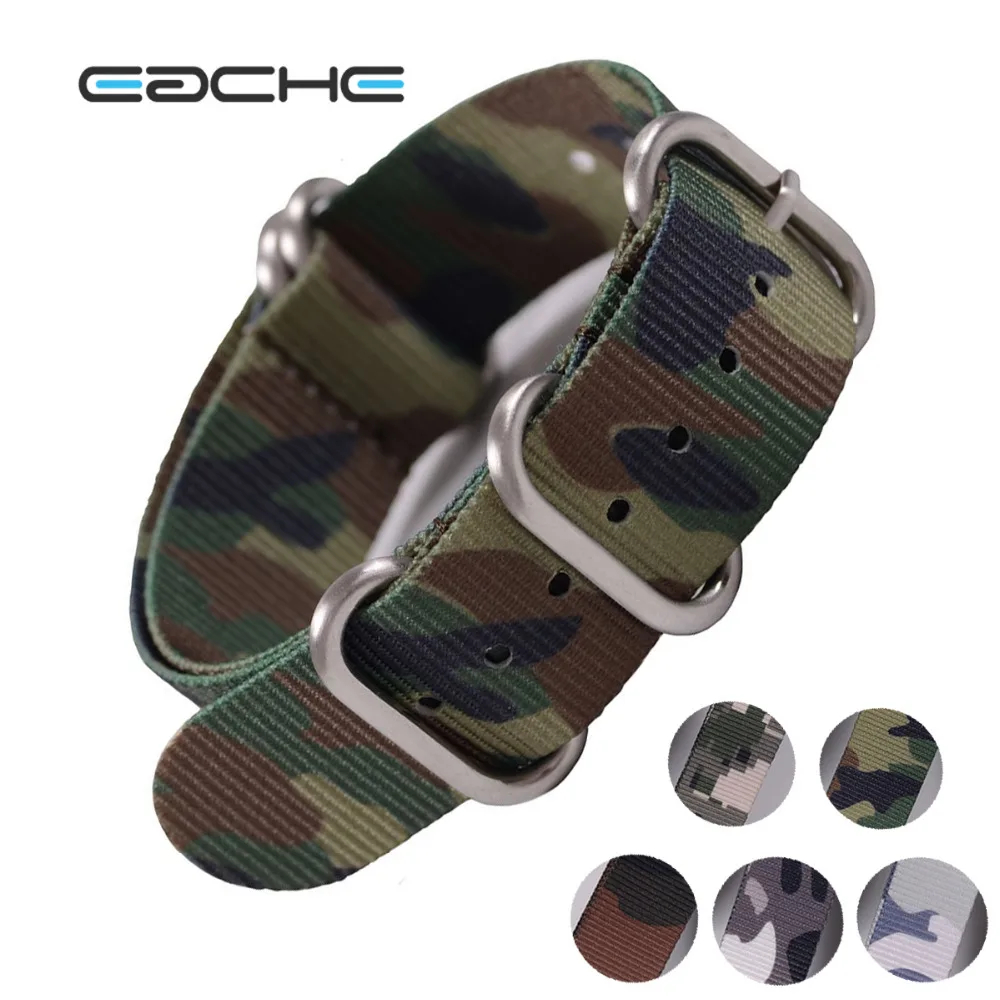 

Different Colors High Quality ZULU Nylon Watch Straps camo nato strap, Different colors (we have color chart)