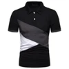 2019 Men Polo T Shirts 100% Cotton Short Sleeve Slim Fit T Shirt Bulk Black Wholesale
