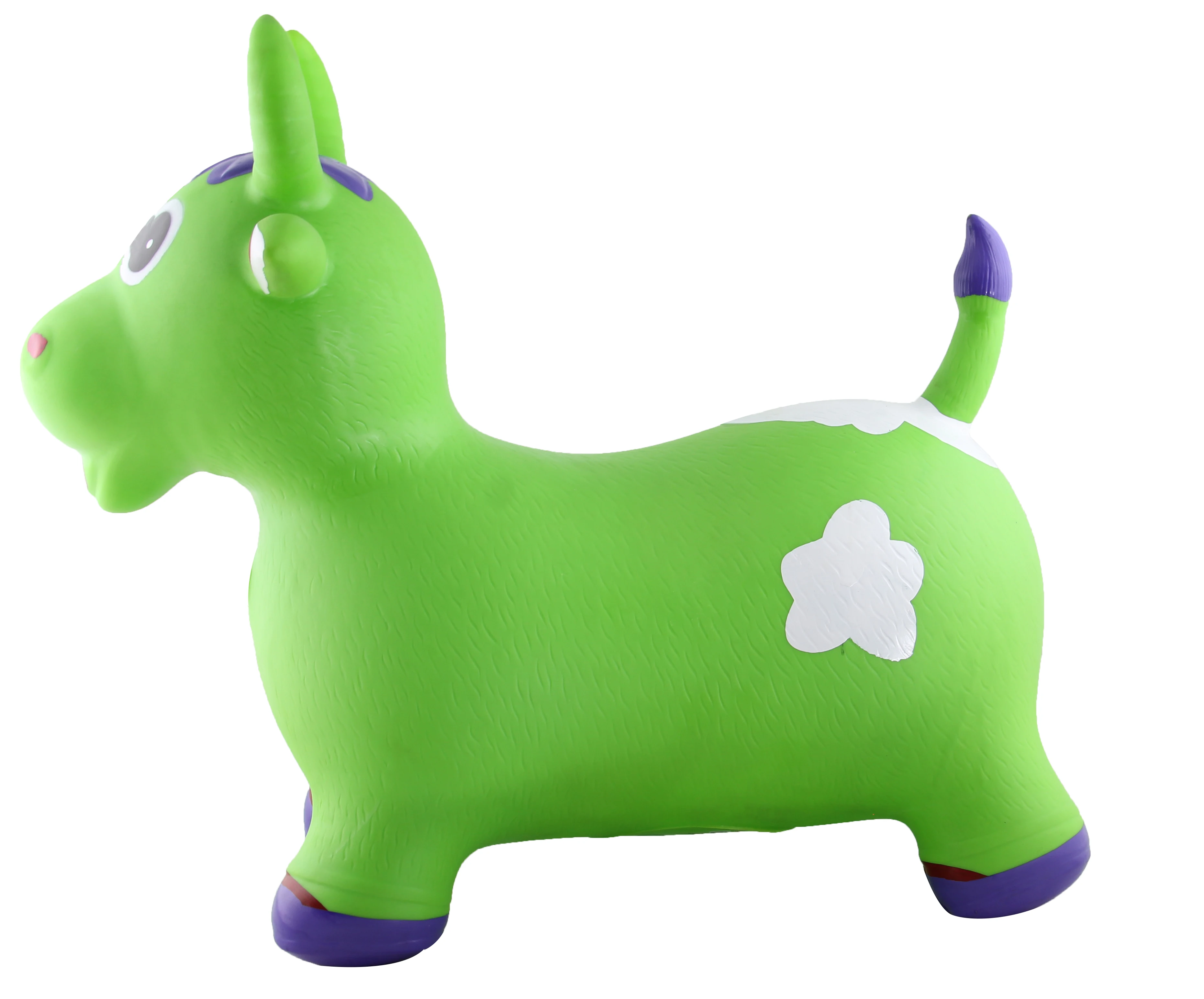 
Inflatable Eco-friendly PVC material Ride-on Animal Hopper Painting Cow with voice indoor & outdoor toys 