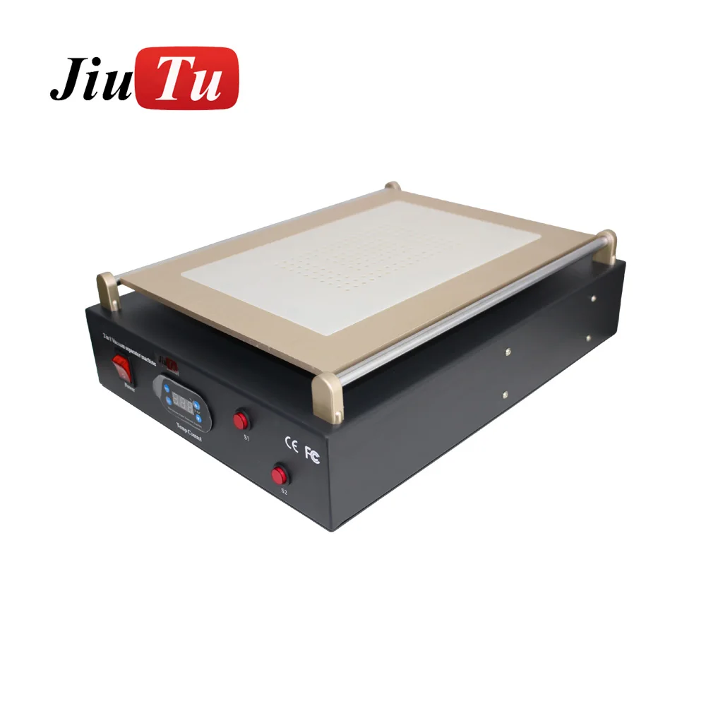 
2 in1 Built-in Vacuum LCD Screen Separating Machine For iPad iPhone and Table PC Repair 19 inch Separator Jiutu 