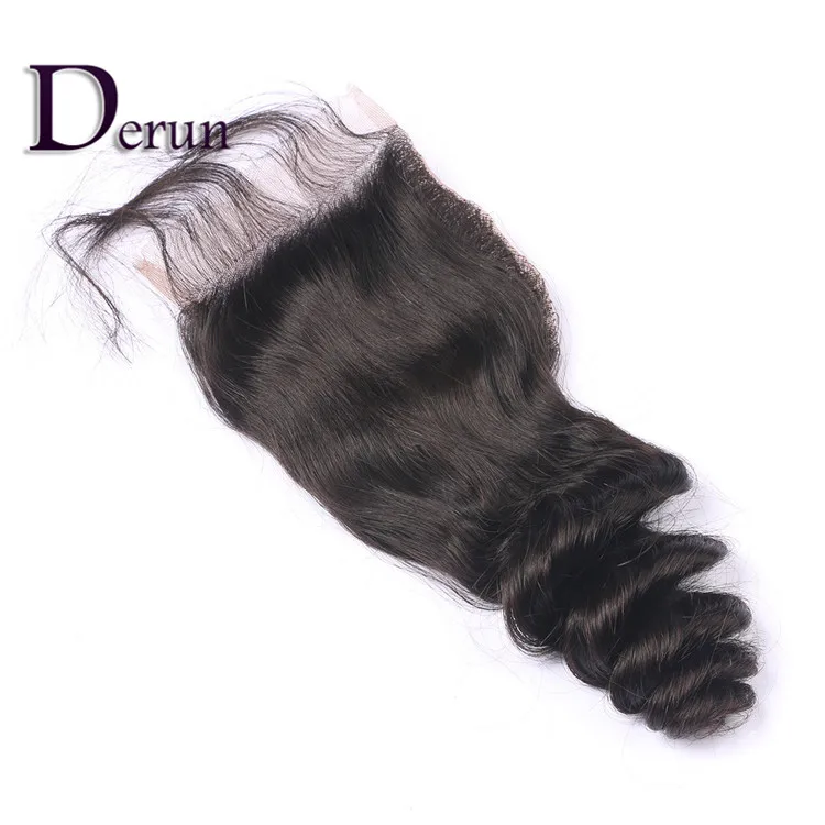 

Best Selling Mink Brazilian Hair Full Cuticle Aligned Virgin Remy Hair Loose Wave 4*4 Lace Closure