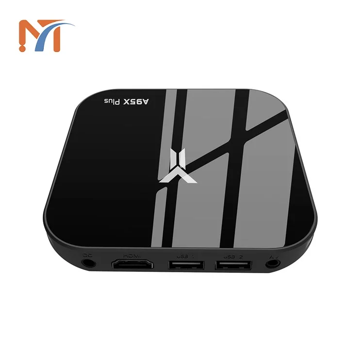 

High quality A95X PLUS smart tv box with KD 18.0 S905Y2 4G 32G BT4.2 Android 8.1 fast speed 1000M/Lan ott tv box