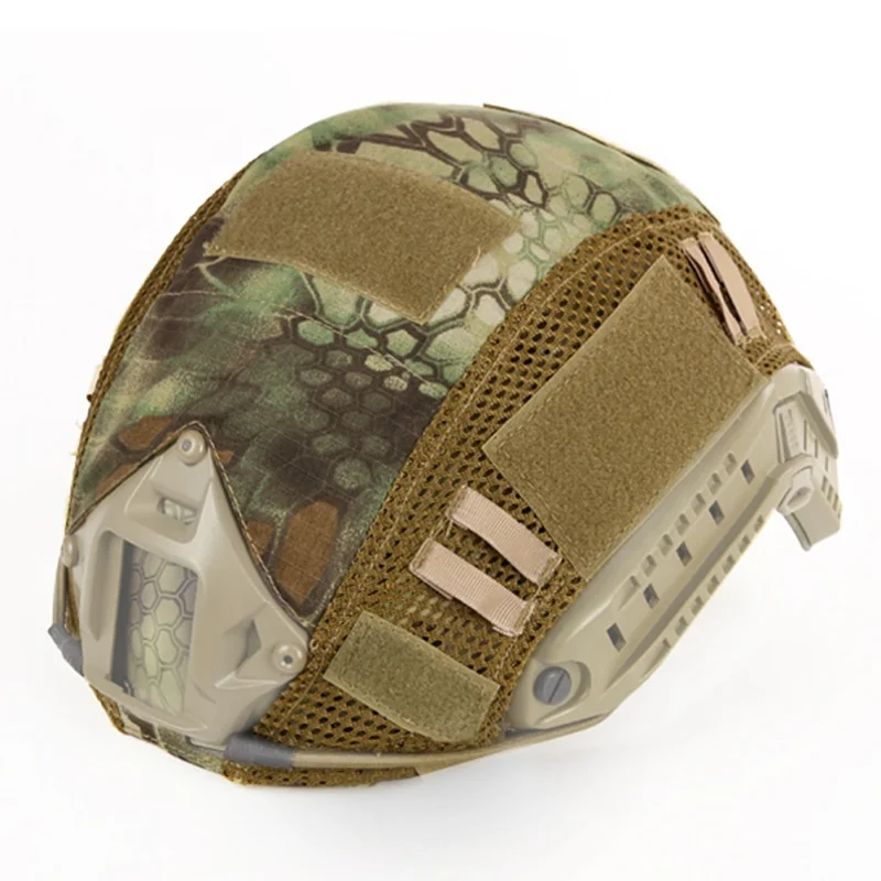 

Head Circumference 52-60cm Helmet Tactical Camouflage Helmet Cover Airsoft Paintball Wargame Gear CS FAST Helmet Cover, Multiple choice