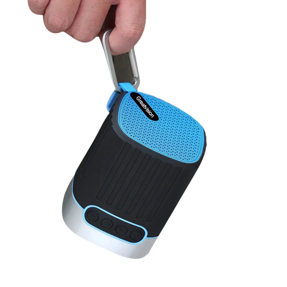 

Outdoor Portable Mini Wireless Shower Waterproof Bluetooth Speaker, Black;white