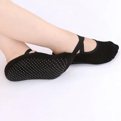 Wholesale Women Yoga Gym Dance Sport Exercise Cotton Non Slip Massage Fitness Yoga Socks