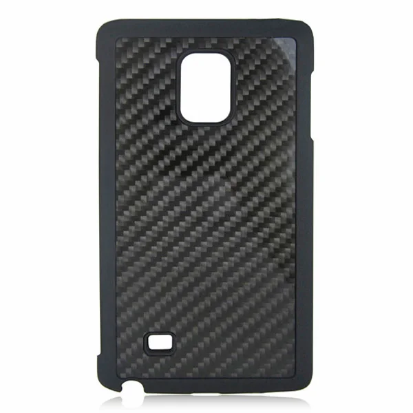 

Carbon fiber PC phone case for Samsung note Edge, Black