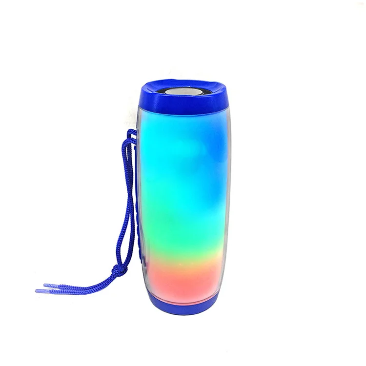 

OEM Cheap LED Light Wireless Outdoor Bluetooth Speaker System with FM Radio