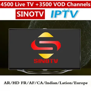 2019 Newest Arrival USA Arabic India Europe 4K Android Reseller Panel IPTV 24H Free Test Code Sinotv IPTV Resaller Panel