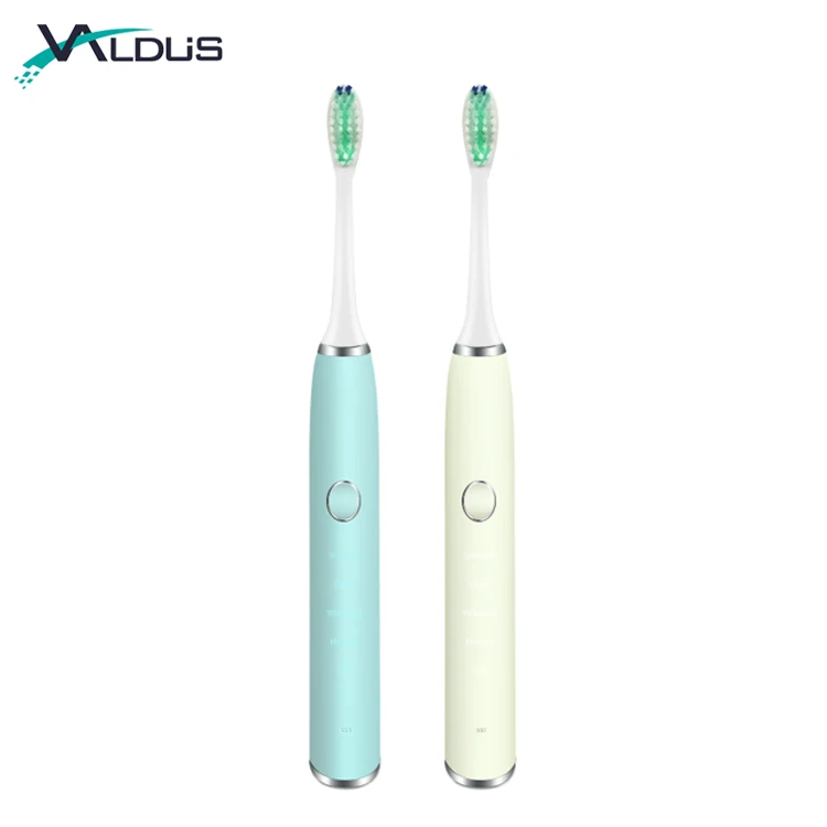 

Valdus brand 2019 new arrival rechargeable IPX7 waterproof travel use toothbrush H9 with different color and CE FDA certificate, Blue;pink;white;navy