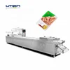 2000 pks per hour vacuum MAP packaging machine for preserved meat,cooked food