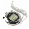 Metal Stopwatch Referee Electronic Big LCD Display Digital Stop watch Timer Counter For Running