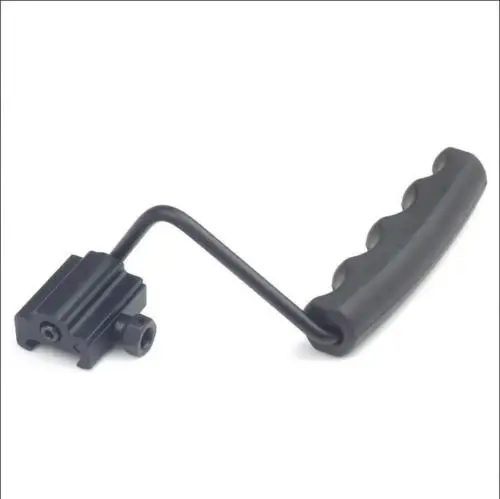 

Flat Top Rail Mounted Side Folding Carry Handle For Weaver & Picatinny, Black
