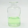 2019 New Design Width Mouth Vase Shape 300ml Clear Glass Aroma Diffuser Bottles