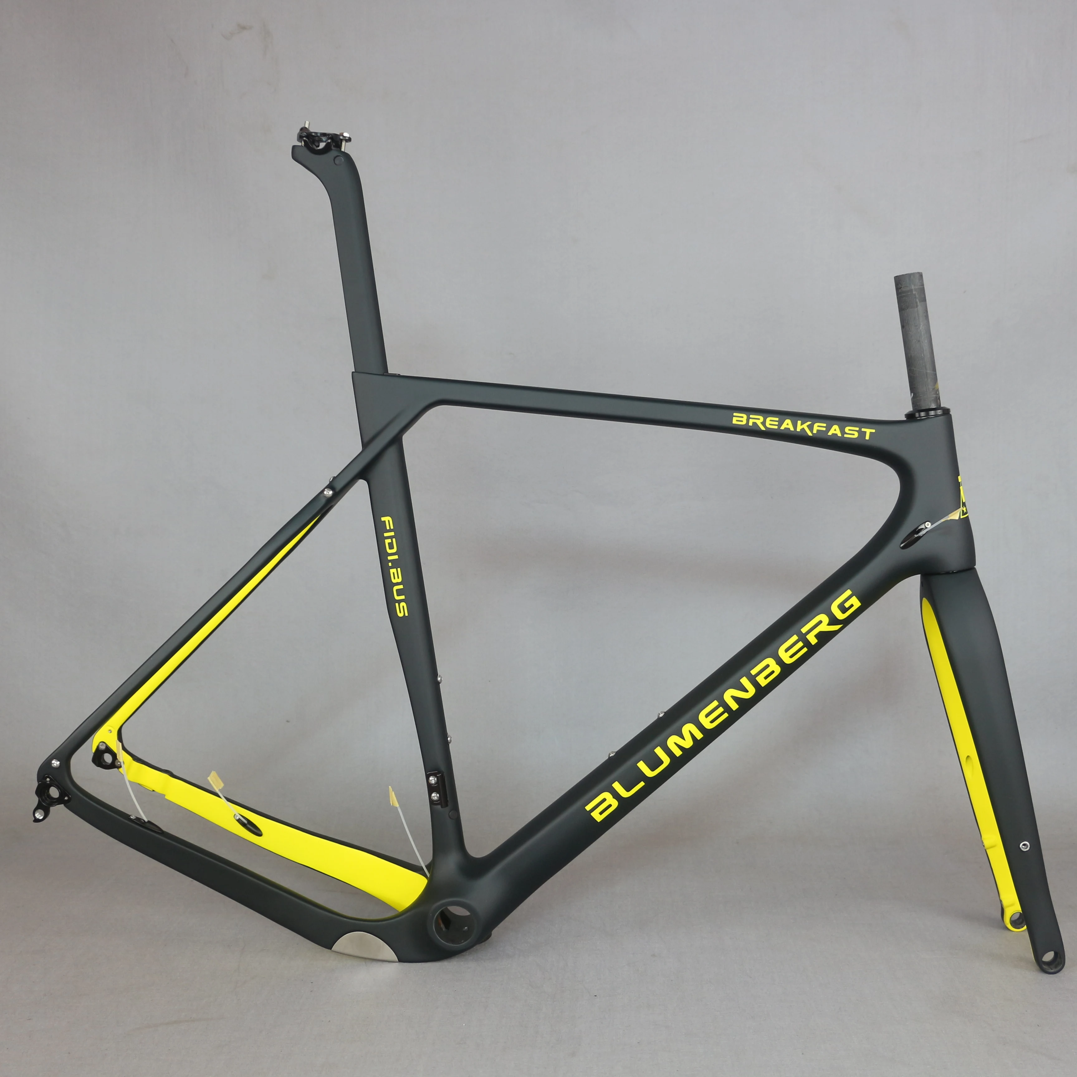 

Full carbon fiber T800 gravel frame GR030 cyclocross bike frame accept custom design, N/a