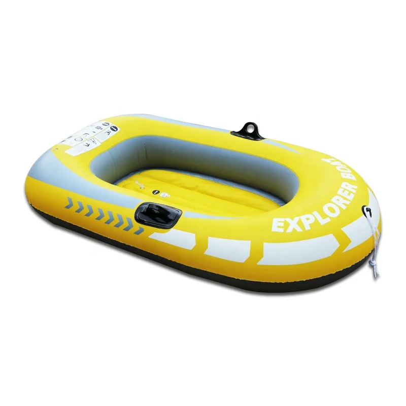 

Folding Durable 1 Person Single Water Rescue Inflatable Boat With Paddle Oar Rowing Boats for Sale, Customized color